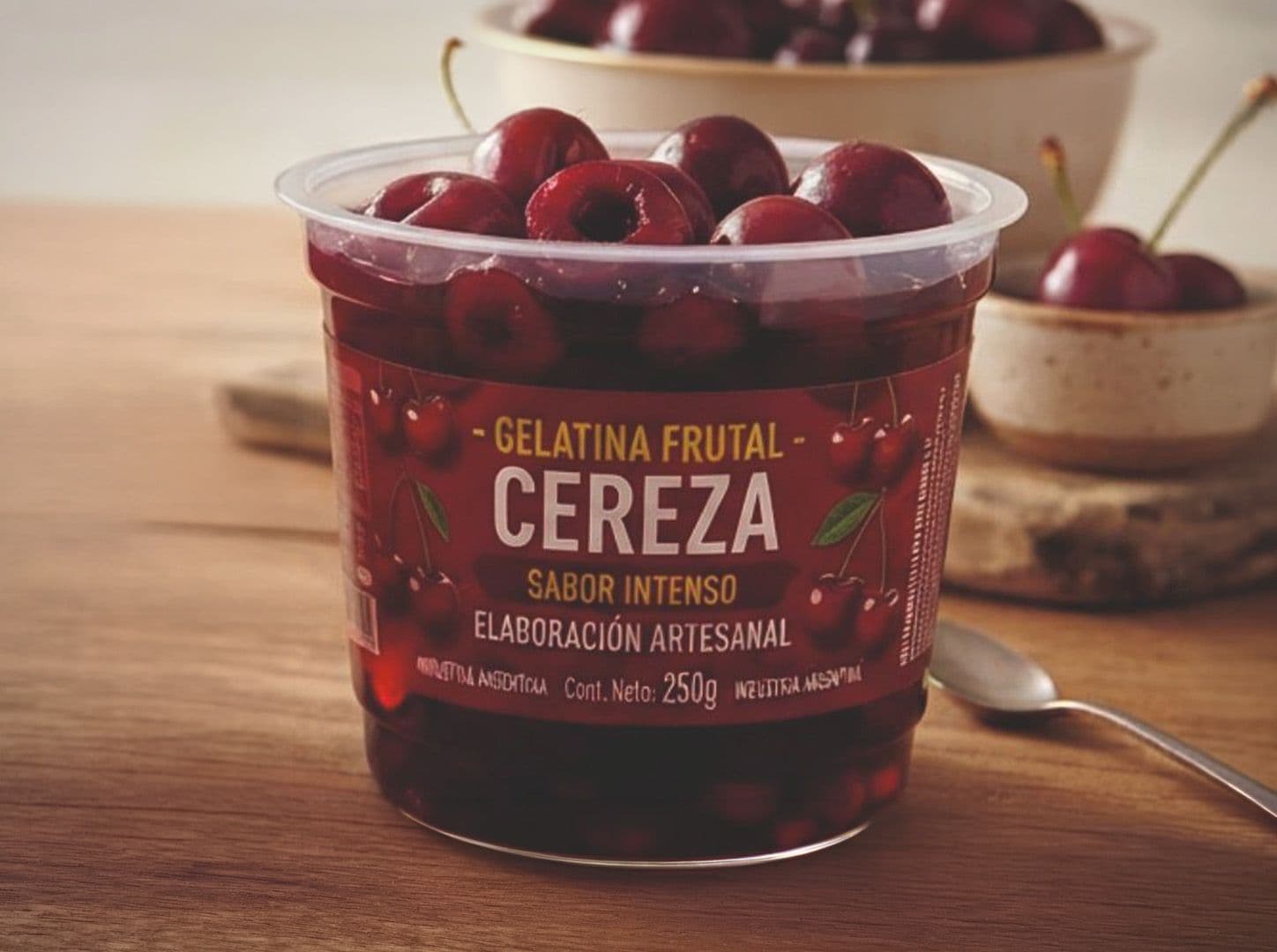 Gelatina Cereza